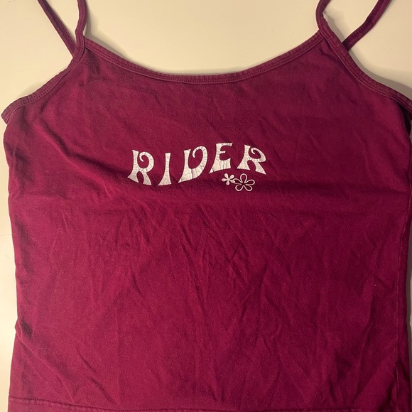 Gear For Sports Cropped Tank Top: Velvet red/Wine Red - Picture 1 of 3